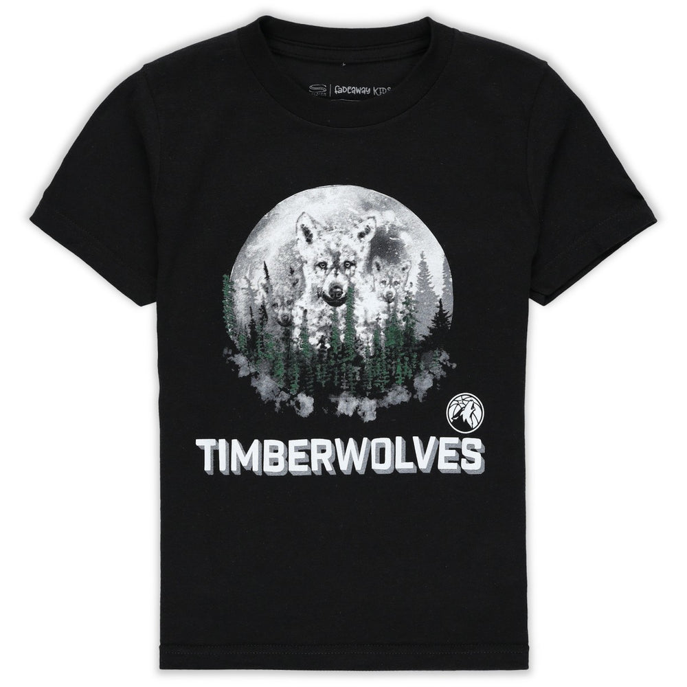 Minnesota Timberwolves Stadium Essentials Youth Mascot T-Shirt - Black outlet