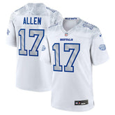 Josh Allen Buffalo Bills 2025 Rivalries Collection Game Jersey - White | Nike for sale