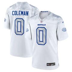Keon Coleman Buffalo Bills 2025 Rivalries Collection Game Jersey - White | Nike discount