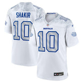 Khalil Shakir Buffalo Bills 2025 Rivalries Collection Game Jersey - White | Nike outlet