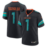 Tua Tagovailoa Miami Dolphins 2025 Rivalries Collection Game Jersey - Pitch Blue | Nike discount