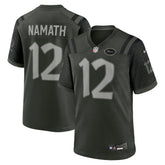 Joe Namath New York Jets 2025 Rivalries Collection Retired Player Game Jersey - Gotham Green | Nike discount