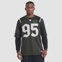 Quinnen Williams New York Jets 2025 Rivalries Collection Game Jersey - Gotham Green | Nike cheap