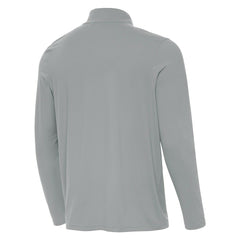 Pittsburgh Steelers Antigua St Patrick Day Intent Quarter-Zip Pullover Top - Gray for sale