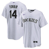 Ezequiel Tovar Colorado Rockies Home Replica Jersey - White | Nike