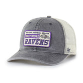 Baltimore Ravens '47 Canteen Relaxed Trucker Adjustable Hat - Charcoal cheap