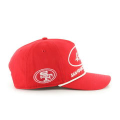 San Francisco 49ers '47 Foundational Hitch Adjustable Hat - Scarlet discount
