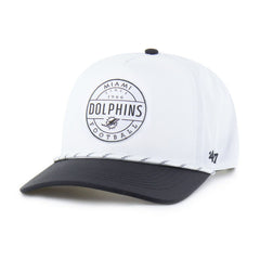 Miami Dolphins '47 Suburbia Hitch Two-Tone Adjustable Hat - White/Black on sale