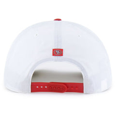 San Francisco 49ers '47 Suburbia Hitch Two-Tone Adjustable Hat - White/Scarlet on sale