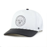 Cincinnati Bengals '47 Suburbia Hitch Two-Tone Adjustable Hat - White/Black for sale