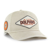 Miami Dolphins '47 Cairn Hitch Adjustable Hat - Khaki discount
