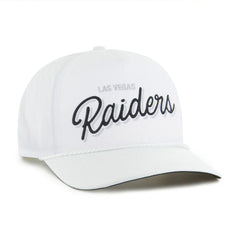 Las Vegas Raiders '47 Brrr Fairway Hitch Adjustable Hat - White for sale