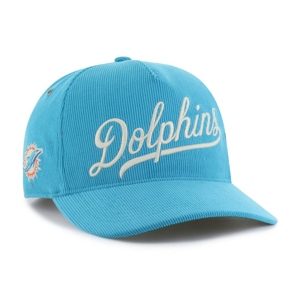 Miami Dolphins '47 Golden Age Corduroy Hitch Adjustable Hat - Aqua discount