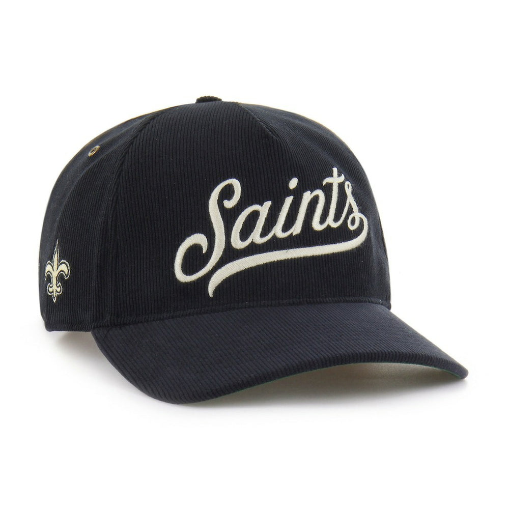 New Orleans Saints '47 Golden Age Corduroy Hitch Adjustable Hat - Black cheap