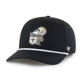 New Orleans Saints '47 Rope Hitch Adjustable Hat - Black cheap