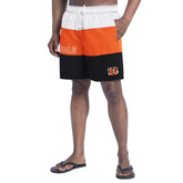 Cincinnati Bengals G-III Sports by Carl Banks Sunrise Volley Swim Shorts - Black/Orange outlet
