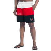 Houston Texans G-III Sports by Carl Banks Sunrise Volley Swim Shorts - Navy/Red online