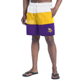 Minnesota Vikings G-III Sports by Carl Banks Sunrise Volley Swim Shorts - Purple/Gold discount