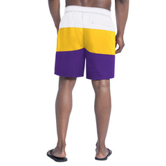 Minnesota Vikings G-III Sports by Carl Banks Sunrise Volley Swim Shorts - Purple/Gold discount
