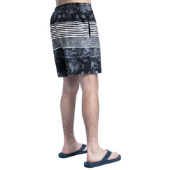 Baltimore Ravens G-III Sports by Carl Banks Horizon Volley Swim Shorts - Black/Gray on sale