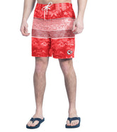 Kansas City Chiefs G-III Sports by Carl Banks Horizon Volley Swim Shorts - Red/Gray outlet