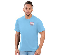 New York Giants Margaritaville Wastin' Away T-Shirt - Light Blue on sale