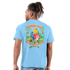 Seattle Seahawks Margaritaville Wastin' Away T-Shirt - Light Blue for sale