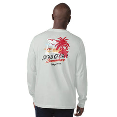 Atlanta Falcons Margaritaville It's Five O'Clock Somewhere Long Sleeve T-Shirt - Gray for sale
