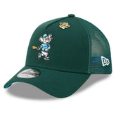 Athletics 2025 Big League Chew A-Frame 9FORTY Adjustable Trucker Hat - Green | New Era
