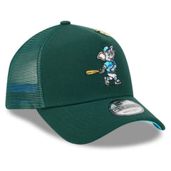 Athletics 2025 Big League Chew A-Frame 9FORTY Adjustable Trucker Hat - Green | New Era