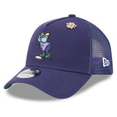 Tampa Bay Rays 2025 Big League Chew A-Frame 9FORTY Adjustable Trucker Hat - Navy | New Era