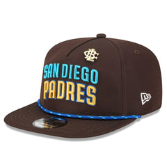 San Diego Padres 2025 Big League Chew Golfer Snapback Hat - Brown | New Era