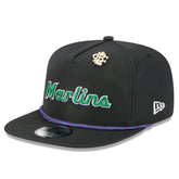 Miami Marlins 2025 Big League Chew Golfer Snapback Hat - Black | New Era