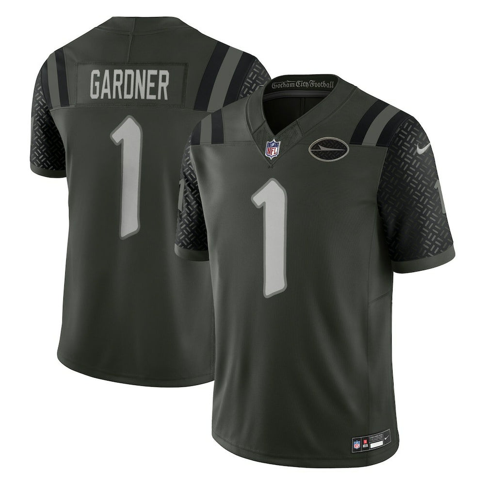 Ahmad Sauce Gardner New York Jets 2025 Rivalries Collection Limited Jersey - Gotham Green | Nike discount