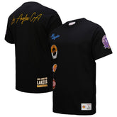 Los Angeles Lakers Black Out Collection Vintage Premium T-Shirt - Black shop