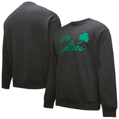 Boston Celtics Hardwood Classics Blackout Collection Snow Washed Pullover Sweatshirt - Black outlet