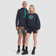 Miami Dolphins Women's 2025 Rivalries Collection Oversized Phoenix Fleece Sweatshirt - Pitch Blue | Nike cheap