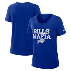 Buffalo Bills Women's 2025 Rivalries Collection Slub Dri-FIT T-Shirt - Royal | Nike on sale