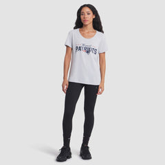 New England Patriots Women's 2025 Rivalries Collection Slub Dri-FIT T-Shirt - Silver | Nike outlet