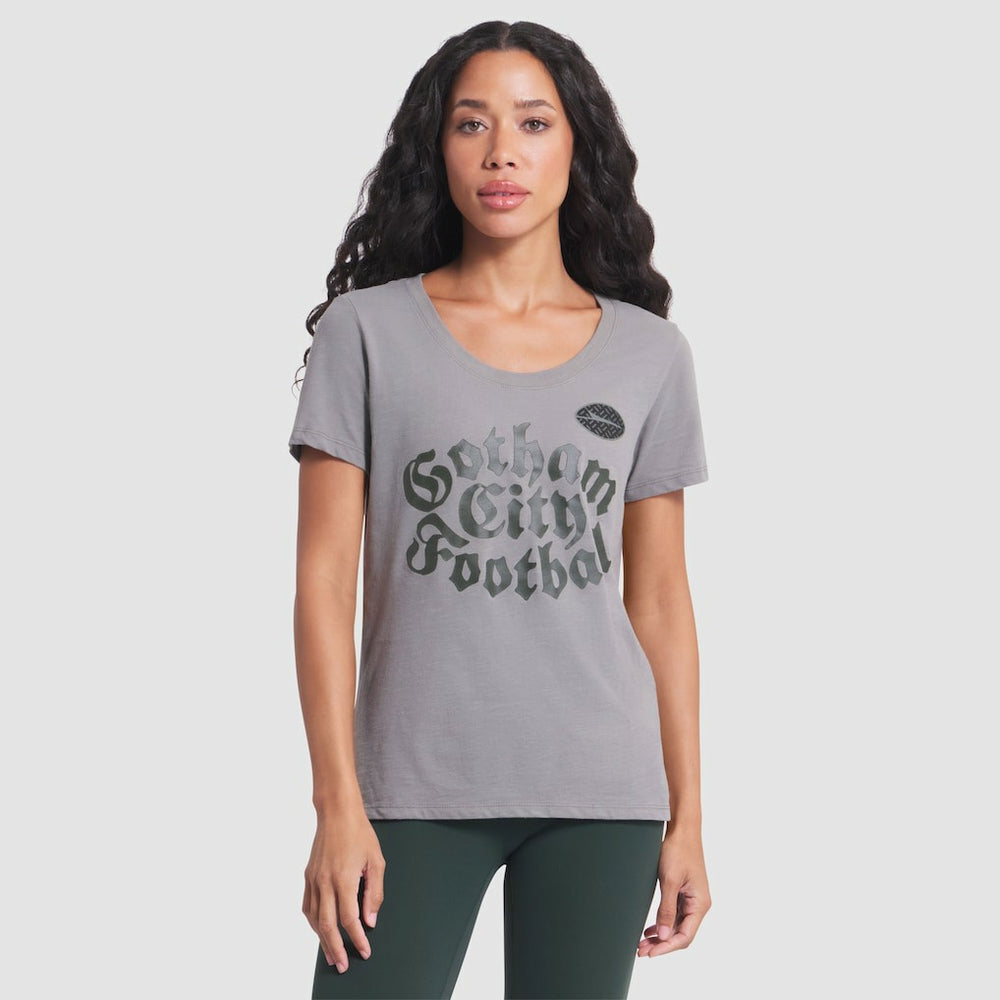 New York Jets Women's 2025 Rivalries Collection Slub Dri-FIT T-Shirt - Iron Ore | Nike discount