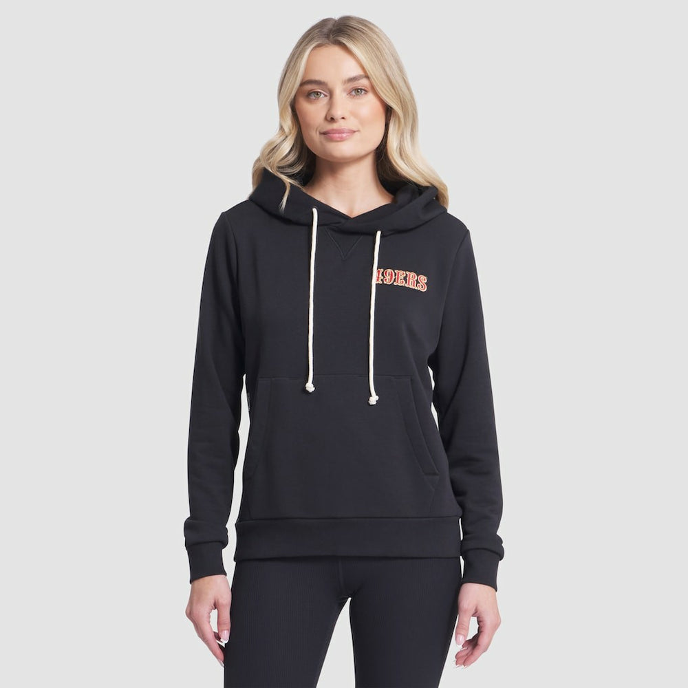San Francisco 49ers Women's 2025 Rivalries Collection Standard Issue Sideline Dri-FIT Hoodie - Black | Nike discount