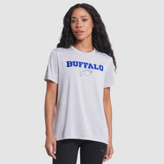 Buffalo Bills Women's 2025 Rivalries Collection Sideline Velocity Dri-FIT T-Shirt - White | Nike outlet