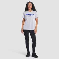 Buffalo Bills Women's 2025 Rivalries Collection Sideline Velocity Dri-FIT T-Shirt - White | Nike outlet