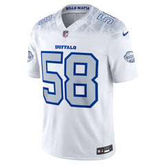Matt Milano Buffalo Bills 2025 Rivalries Collection Limited Jersey - White | Nike for sale