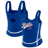 Buffalo Bills WEAR by Erin Andrews Women's Square Neck Tank Top - Royal sale