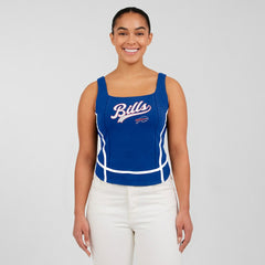 Buffalo Bills WEAR by Erin Andrews Women's Square Neck Tank Top - Royal sale