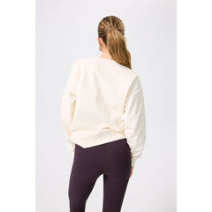San Francisco Giants Terez Women's Technicolor Oversized Pullover Sweatshirt - Cream