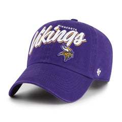 Minnesota Vikings '47 Women's Ariana Clean Up Adjustable Hat - Purple sale