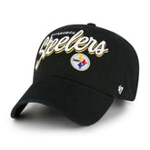 Pittsburgh Steelers '47 Women's Ariana Clean Up Adjustable Hat - Black outlet