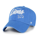 Detroit Lions '47 Women's Ariana Clean Up Adjustable Hat - Blue discount